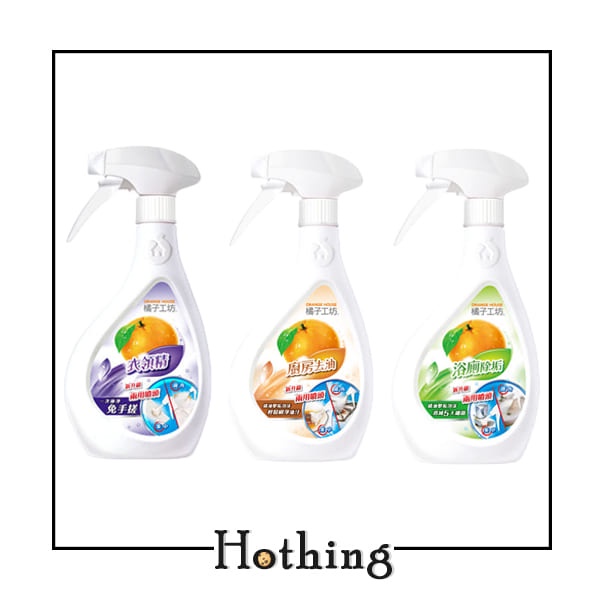 【Hothing】橘子工坊-領袖衣領精 天然浴廁清潔劑 廚房爐具專用清潔劑 480ml