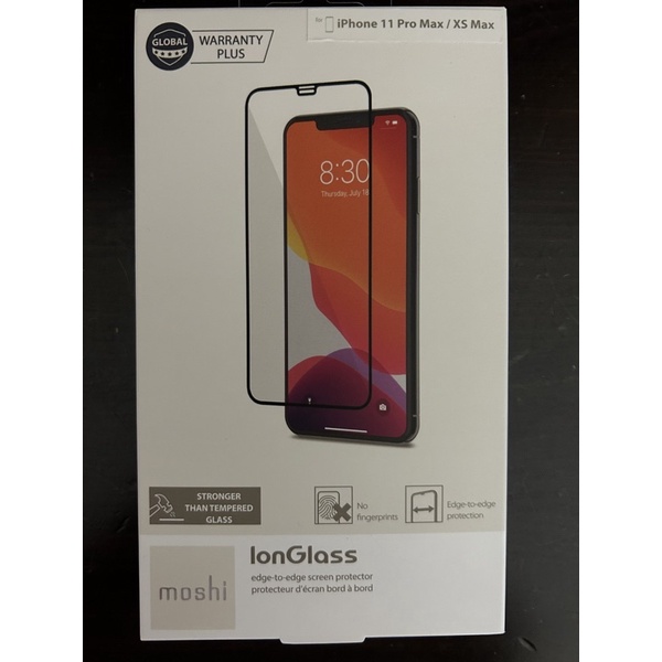 moshi 滿版玻璃保護貼 iPhone 11 Pro Max/XS Max