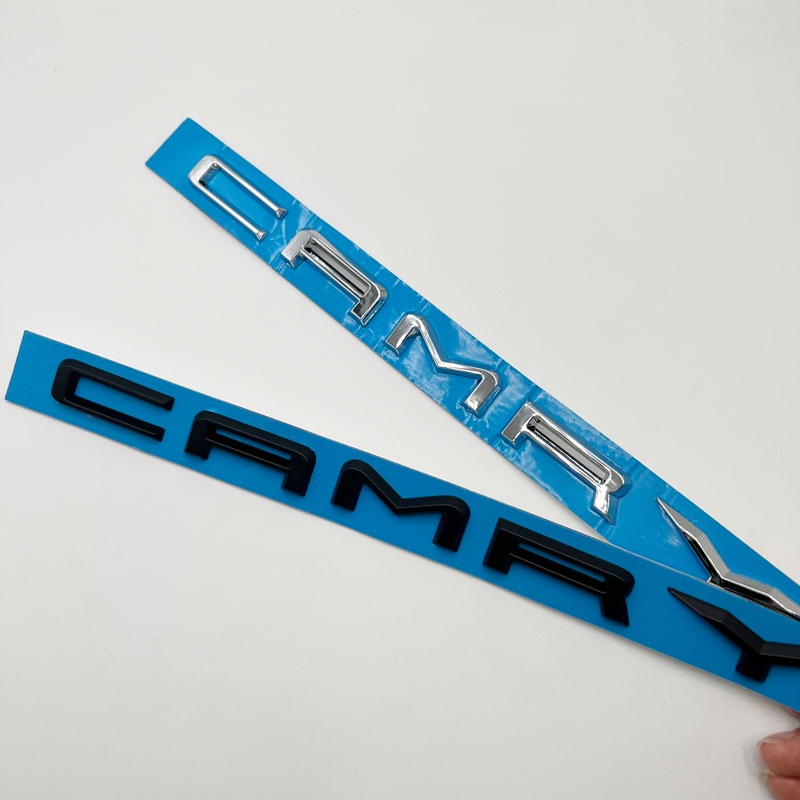 CAMRY Abs 3D汽車豐田凱美瑞LOGO尾標,塑料車貼,高品質產品。