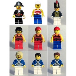 LEGO 樂高 人偶 Pirate 海盜 官兵 士兵