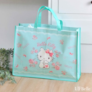 三麗鷗 Sanrio 花漾HELLO KITTY 環保購物袋 56x43x15cm 格蕾寢飾 可超取 購物袋