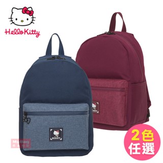 Hello Kitty 後揹包 凱蒂印記 後揹包(大) 可A4 13吋 筆電包 雙肩包 休閒包 KT03B01 得意時袋