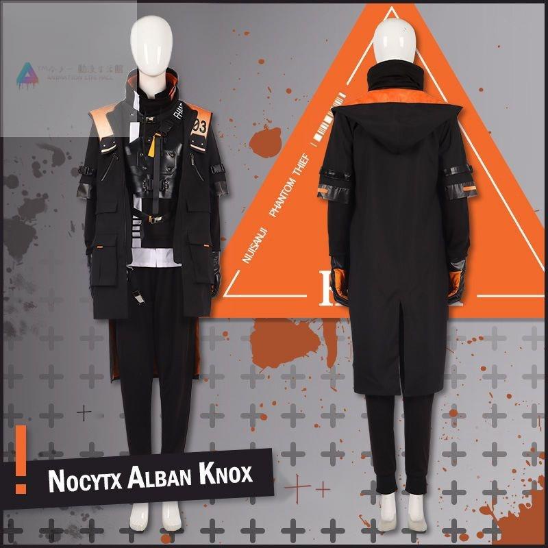 ☒☫【限時 下殺】二次元 彩虹社cos服 Nocytx Alban Knox cosplay服裝 cosplay角色扮演