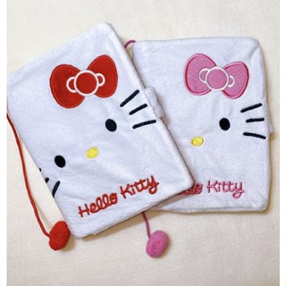 【現貨】Hello Kitty 絨毛布套筆記本 計畫冊筆記本(市價：220.-)