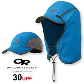 【美國 Outdoor Research】SUN RUNNER CAP 抗UV透氣護頸帽/防曬後遮 藍 OR80610