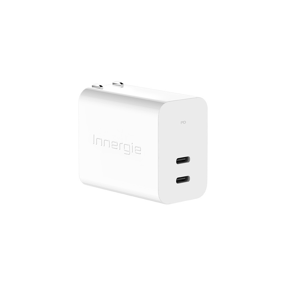 Innergie C6 Duo 63瓦 雙孔 USB-C 萬用充電器 摺疊版