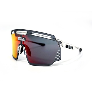 SCICON AEROWATT 自行車運動眼鏡 透明鏡框 鏡面紅片 太陽眼鏡 吉興單車