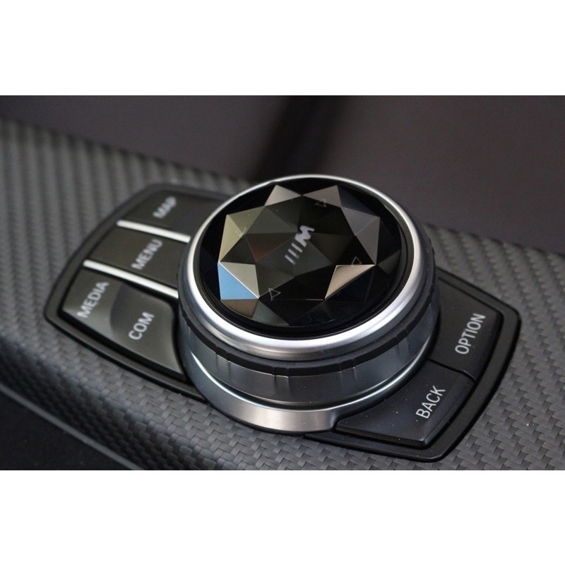 BMW 大旋鈕 通用款 玻璃鑽石樣式 防刮 F30 F10 G30 X系列 F02 F01 F11