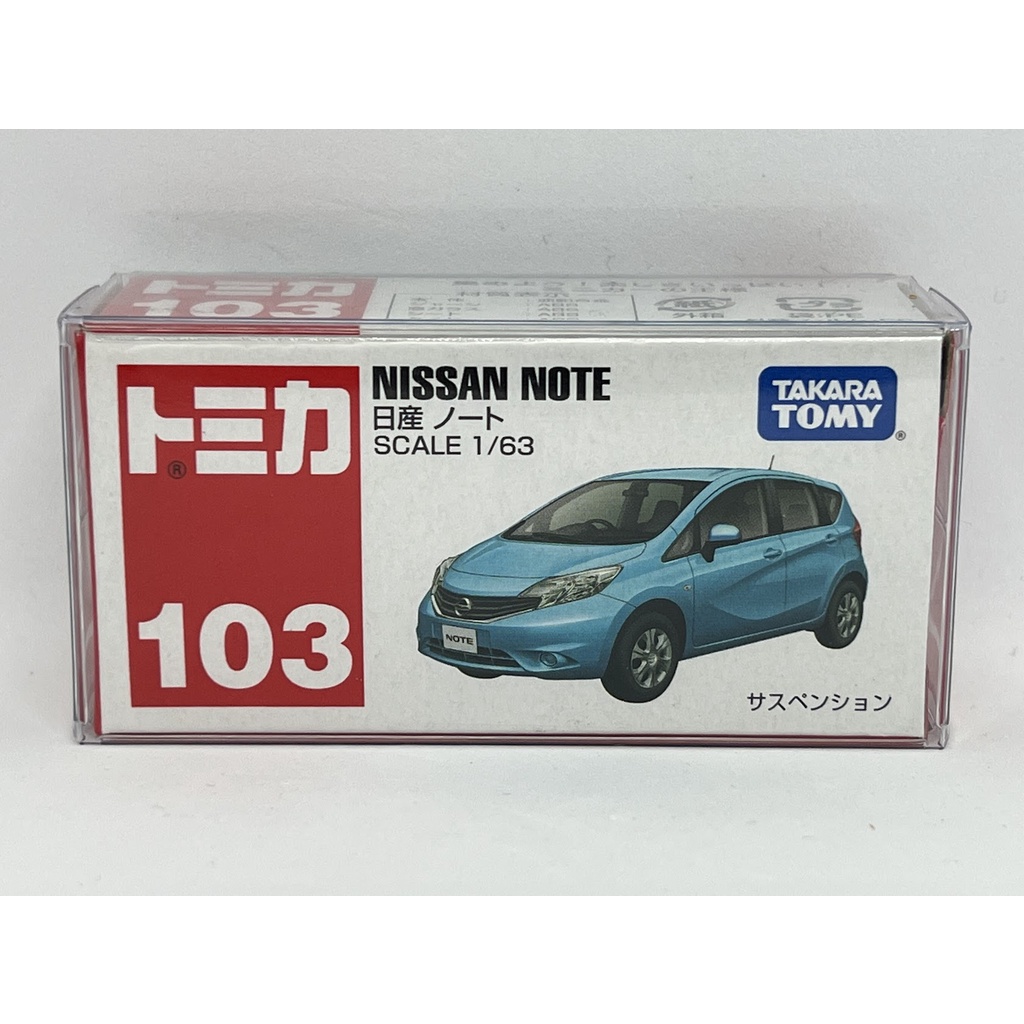 ～阿元～ Tomica NO.103 Nissan Note 多美小汽車 正版 贈收納膠盒