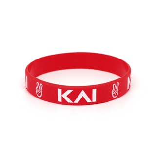 Deuce Brand Kaibands 運動手環 KAI Kyrie Irving 紅底白字 穿搭 手環【ACS】