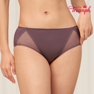 黛安芬-完美曲線系列中腰平口褲 M-EL 氣質紫 | 87-2337 3C
