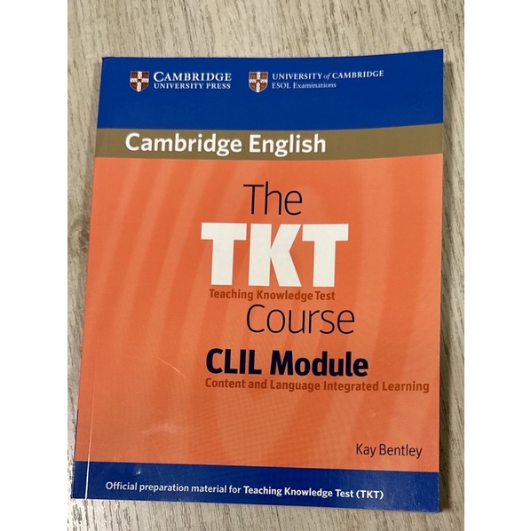 全新購入華泰劍橋CLIL教學入門書籍 The TKT Course CLIL Module