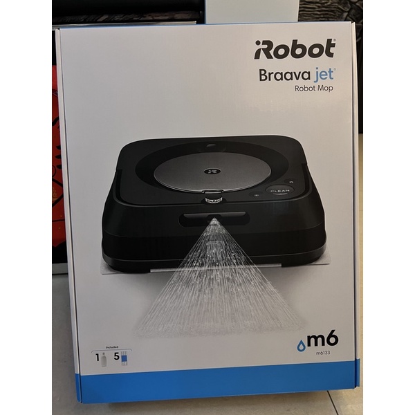 現貨出清 可刷卡分期免運 台灣公司貨 全新保固2年 iRobot Braava Jet m6 智慧Wifi 拖地機器人