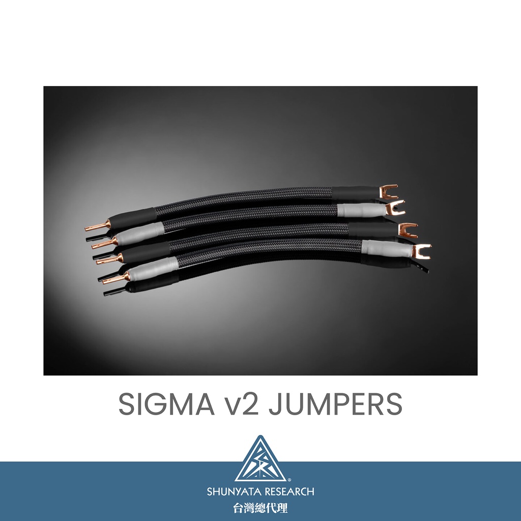 【Shunyata 台灣總代理】SIGMA v2 JUMPERS 喇叭跳線 0.25米 VTX-Ag導體 聲波焊接 蛇皇