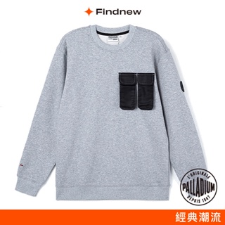 palladium 口袋設計基本款衛衣 灰色 男款 105969-049【findnew】