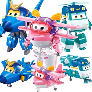 Super Wings 超級飛俠 全新珠光限定版 酷飛/巧巧/小亮 變形機器人 兒童玩具生日禮物 合體機器人
