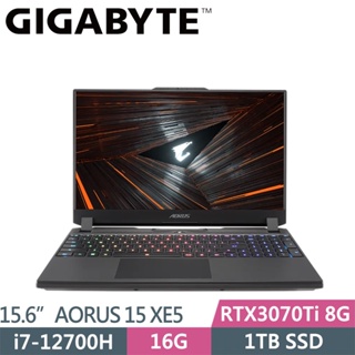 技嘉 AORUS 15 XE5-73TWB34SH 黑 AORUS 15 XE5-73TWB34SH