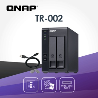 【限量促銷】全新公司貨 QNAP 威聯通 TR-002 2bay USB 3.1 RAID磁碟陣列外接盒