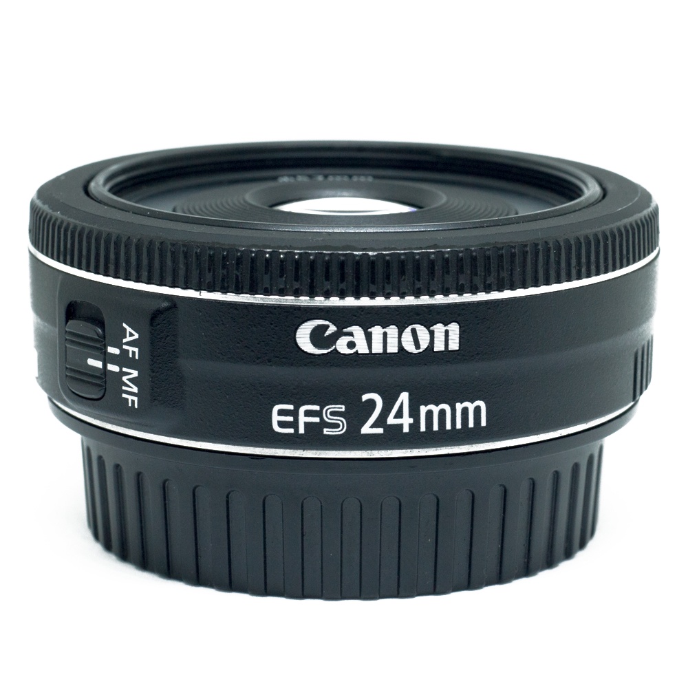 80新 CANON EF-S 24MM F2.8 STM 公司貨原廠盒