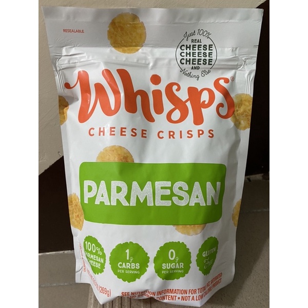 Costco 好市多 Whisps 帕瑪森起司脆餅 269g