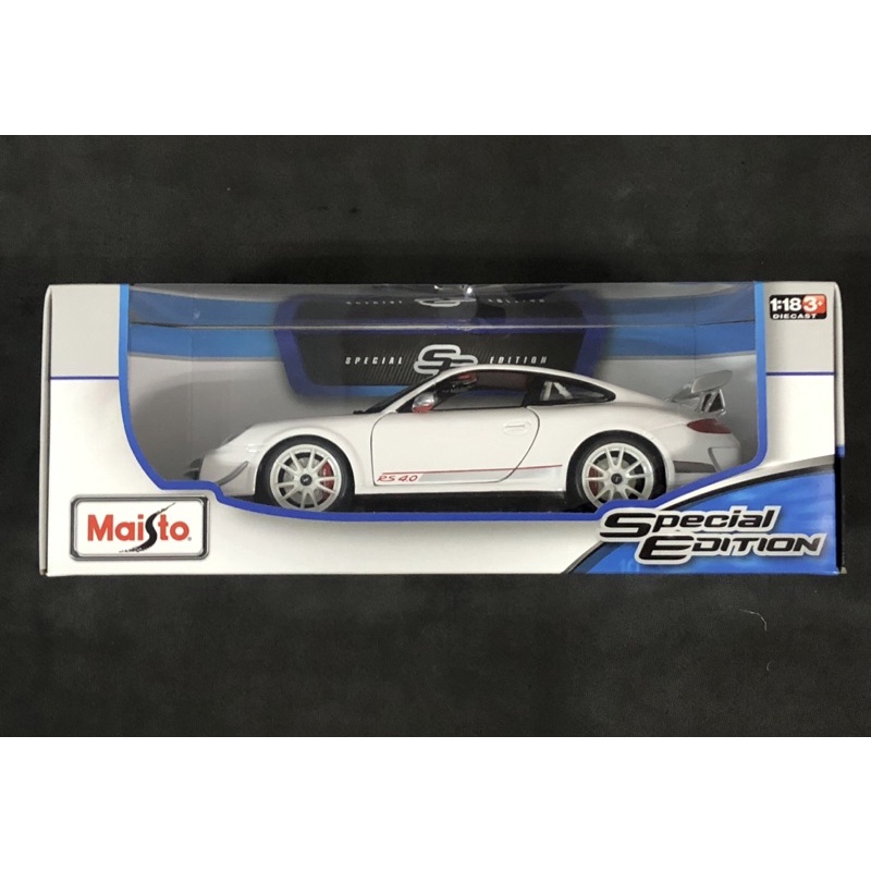 美馳圖 maisto 1:18 保時捷 Porsche 911 gt3 rs 4.0 模型