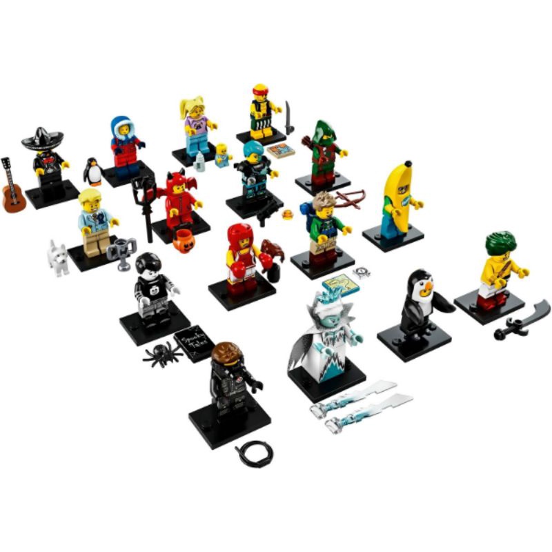 樂高 LEGO 71013 第16代 人偶包 全套16隻 不重複 全新未拆封