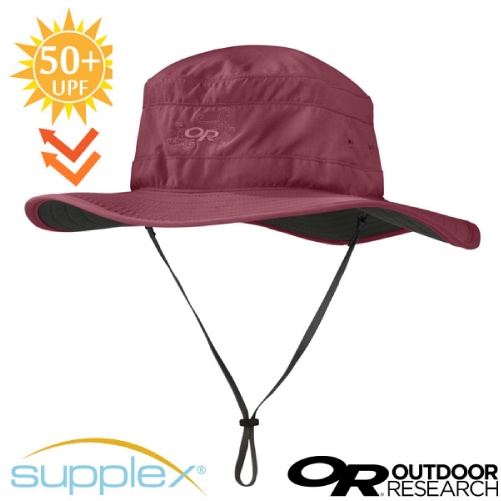 【美國 Outdoor Research】Solar Roller Sun Hat 抗UV透氣中盤帽_紅_243442