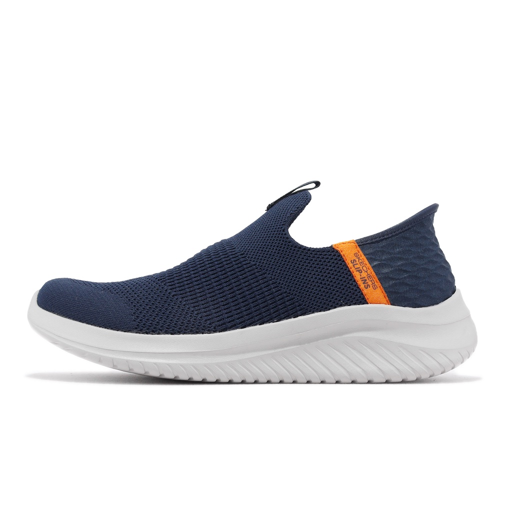 Skechers 休閒鞋 Ultra Flex 3.0 Slip-Ins 深藍 橘 套入式 女鞋 童鞋 親子鞋【ACS】