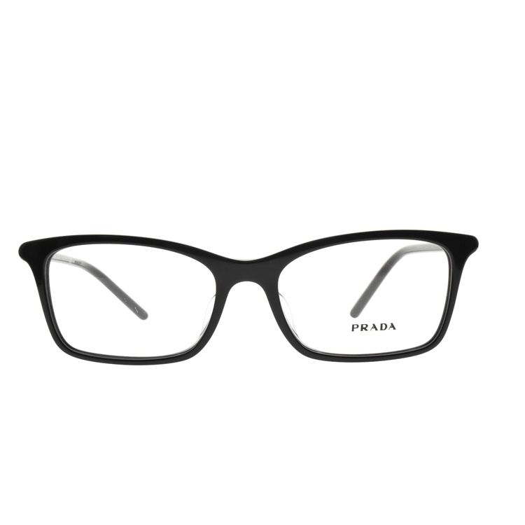 PRADA 光學眼鏡 VPR16W-F_1AB-1O1 知性方框款 眼鏡框 - 金橘眼鏡