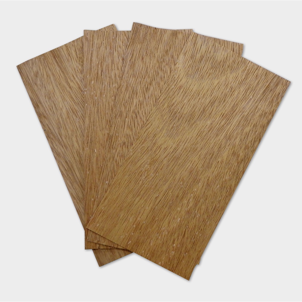 【Woodholic】黃金柚 天然木皮 一包4片 厚度0.6mm 高質感 柚木 木片 木作 實木皮 模型貼皮 材料包