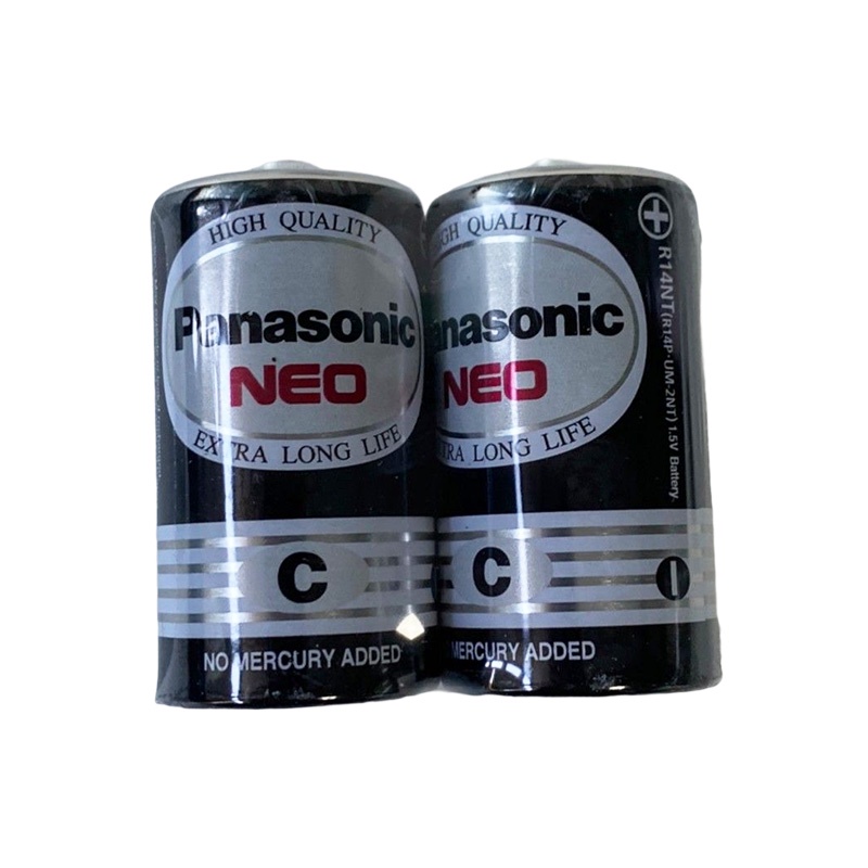 【Panasonic國際牌】碳鋅電池 2號 (一組2入) | 官方網路店