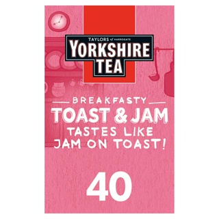 【現貨】³³ Quality of life 質感生活『Yorkshire Tea』吐司和果醬茶包 x40 125 克