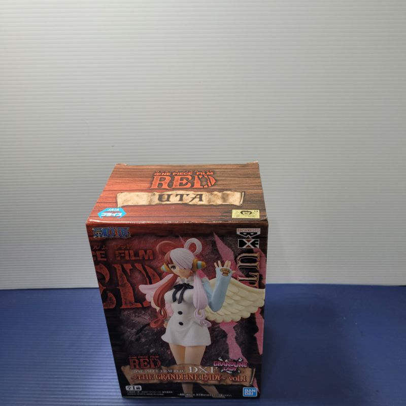 現貨 日版 金證 景品 海賊王 RED 劇場版 DXF GRANDLINE LADY vol.1 烏塔 標準盒 公仔