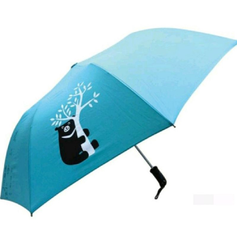 中鋼雨傘 小熊雨傘 自動摺疊傘 台灣黑熊