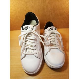 NIKE 女子白色經典專業網球 725111-100 Ultra LTHR 網球鞋 休閒鞋