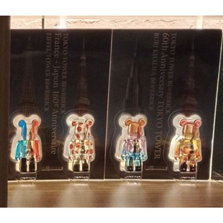 庫柏力克熊 Be rbrick 東京鐵塔、艾菲爾鐵塔、哈里發塔 組合吊卡