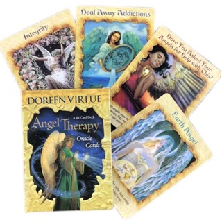 全新現貨~ 天使療愈 神諭卡 Angel Therapy Oracle Cards 指引卡 英文桌遊卡牌可加購 中文翻譯