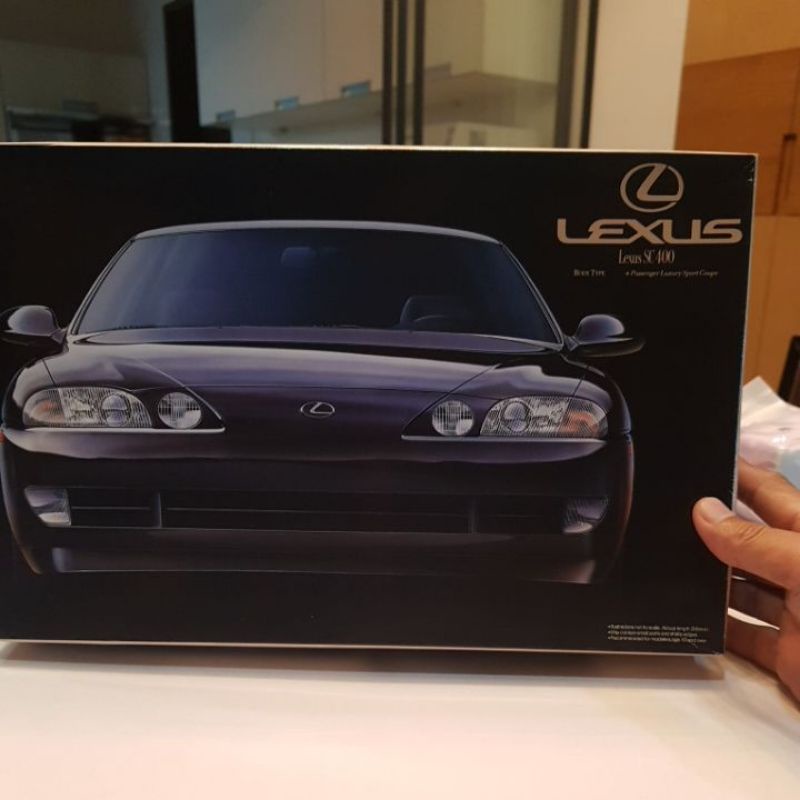 fujimi 1/24 富士美 Lexus sc400 組裝模型