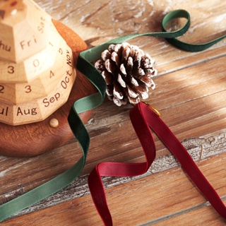 oneA |22米長 絲絨絲帶 聖誕包裝 緞帶 禮盒裝飾 烘焙包裝 甜點包裝盒裝飾 絲帶 禮物包裝 聖誕節 diy裝飾緞
