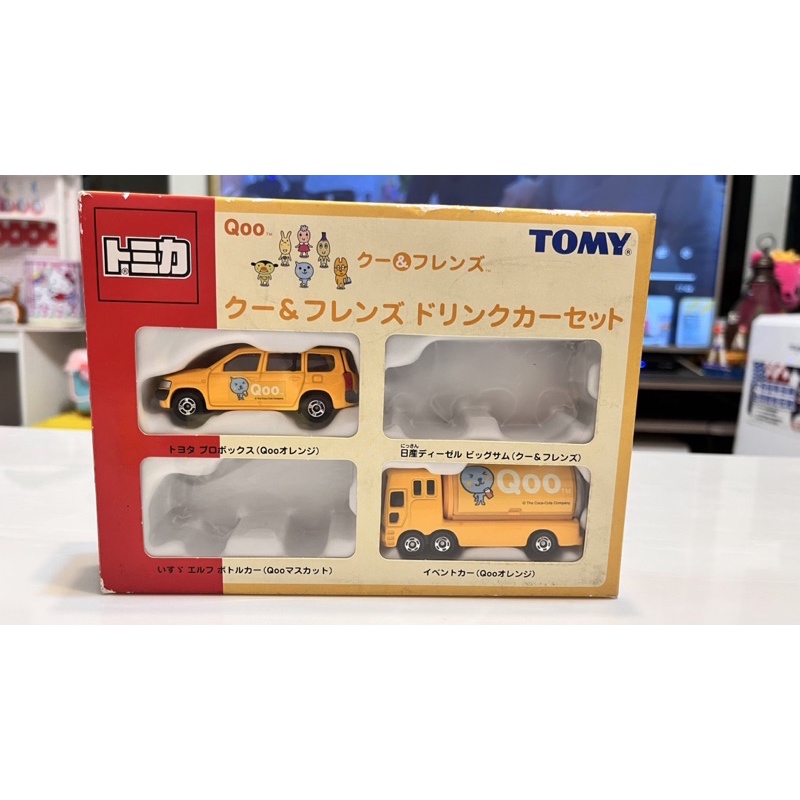 Tomica QOO果汁 罐頭車 卡車 貨車 盒組 多美卡