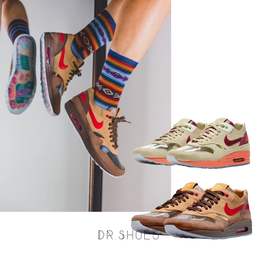 Image of 【Dr.Shoes 】DD1870-100 200 陳冠希CLOT x Nike Air Max 1 KOD 死亡之吻 #0