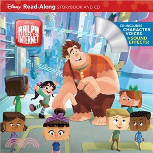 Wreck-It Ralph 2 (1平裝+1CD) 無敵破壞王 2(有聲書)/Disney Storybook Art Team Disney Read Along 【禮筑外文書店】