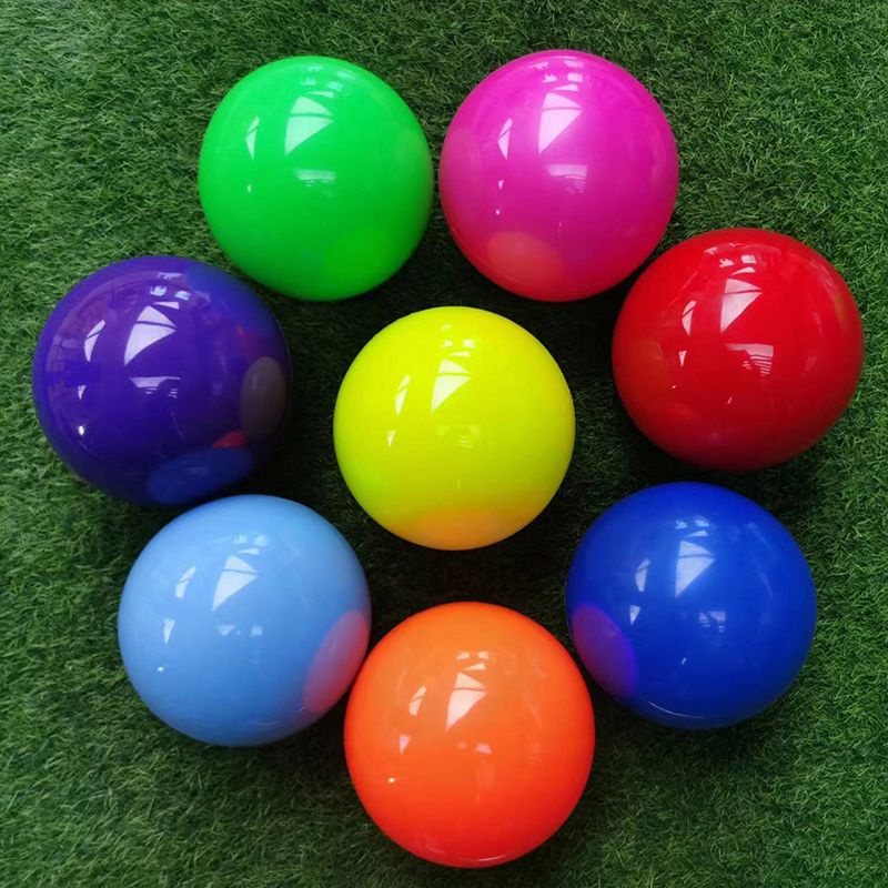 🌸沐沐舞蹈🌸台灣現貨 韻律體操比賽專用球 韻律球 送球袋球針