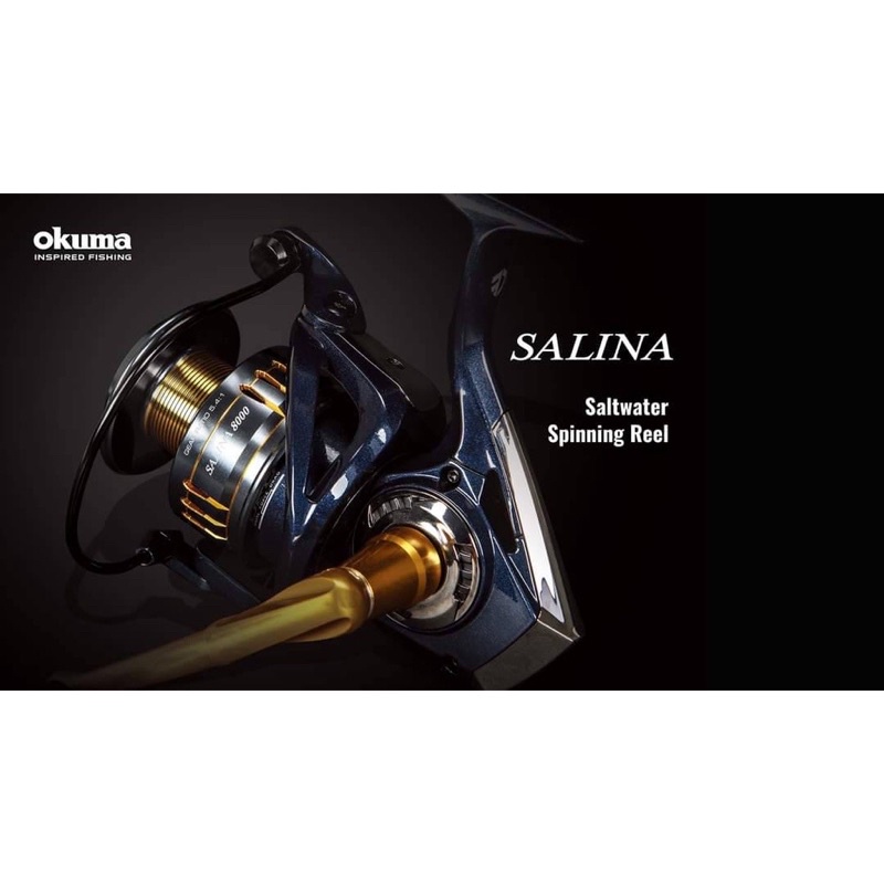 (桃園建利釣具)22年 OKUMA SALINA III 刹那3代 4000型～14000型捲線器 龍膽 岸拋路亞 海釣