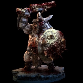 Tazo工坊[代客列印BM] Aurox Warriors pose7奧羅克斯戰士pose7 3D列印模型TAM