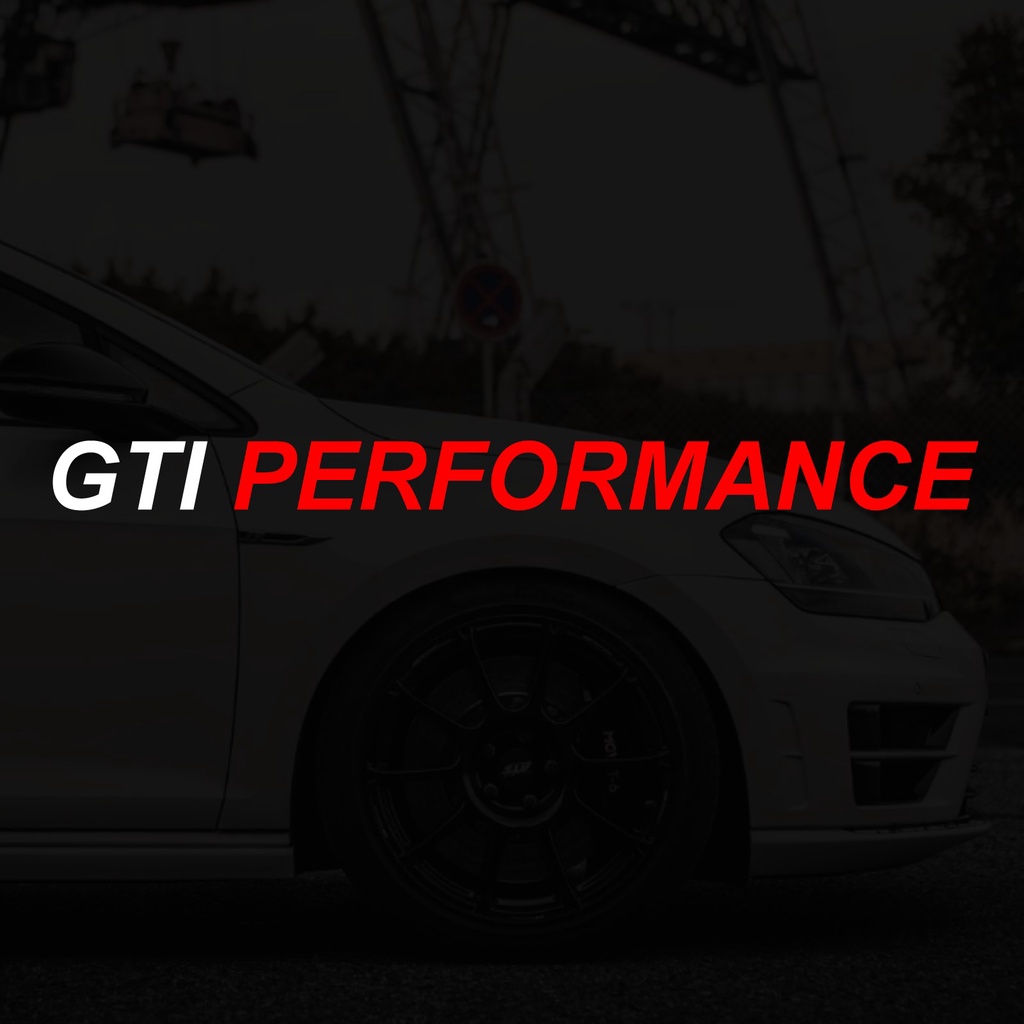 GTI PERFORMANCE貼紙 車貼 車身貼紙 VW 福斯 GOLF GOLF5 GOLF6 GOLF7 GOLF8