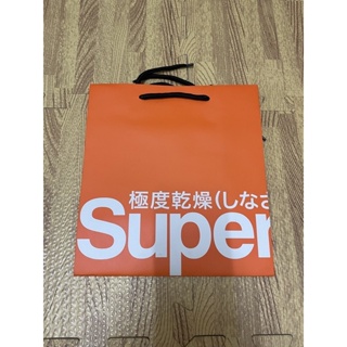 Superdry 極度乾燥紙袋提袋禮物袋百貨公司紙袋專櫃紙袋