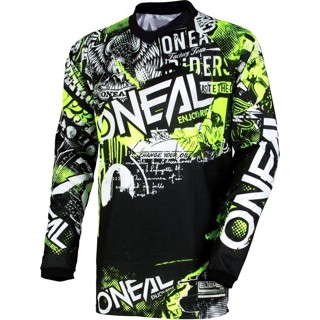 Ready Stock Pro 長袖越野摩托車運動衫襯衫速乾 BMX MTB MX ATV 越野車騎行上衣自行車賽車服