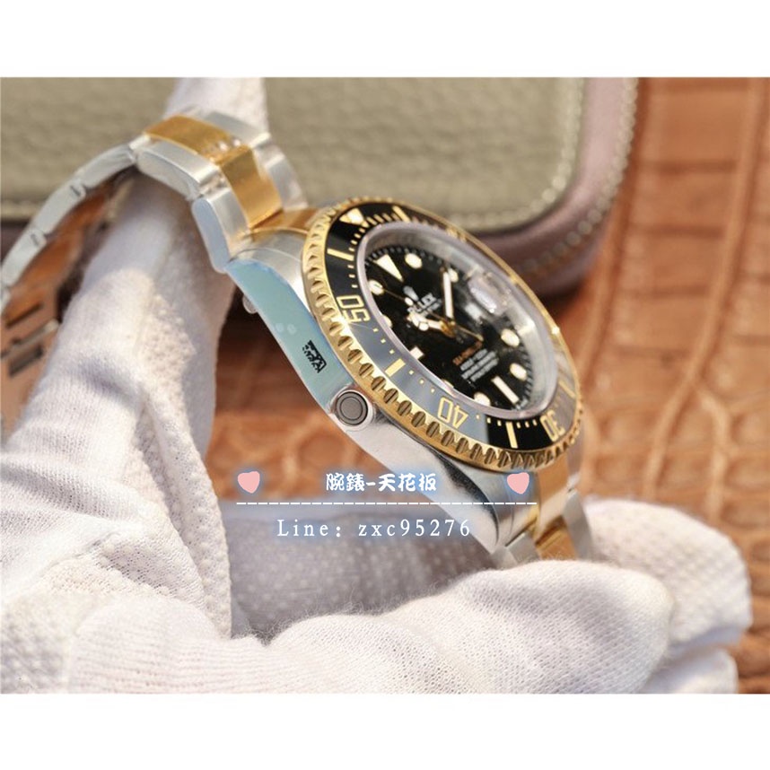 Image of Rolex 勞力士海使型18K金腕錶單紅鬼王 #3