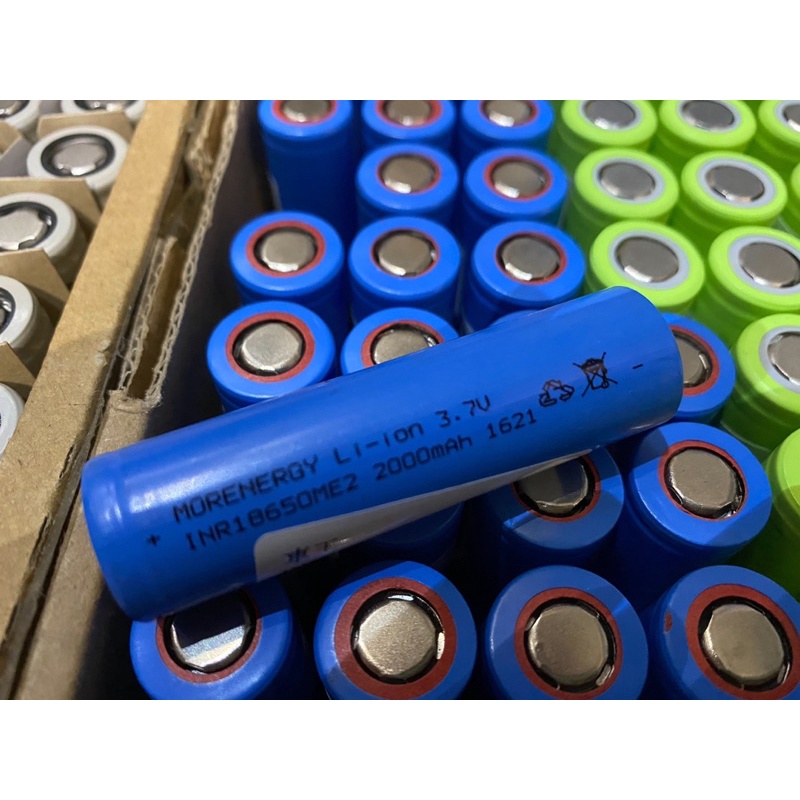 （現貨新品）台灣車王MORENERGY鋰電池inr18650ME2 動力型18650 2000mah大動力電芯